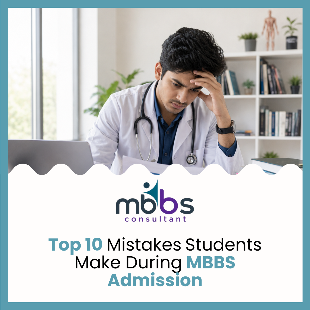 Top 10 Mistakes Students Make During MBBS Admission