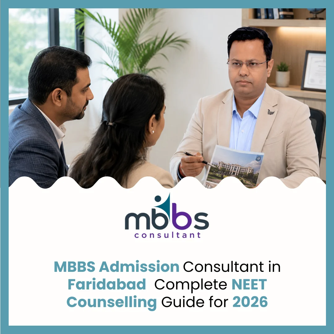 MBBS Admission Consultant in Faridabad: Complete NEET Counselling Guide for 2026