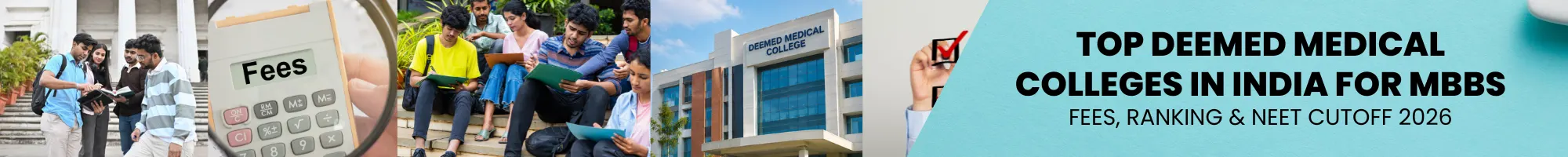 Top Deemed Medical Colleges in India for MBBS 2026
