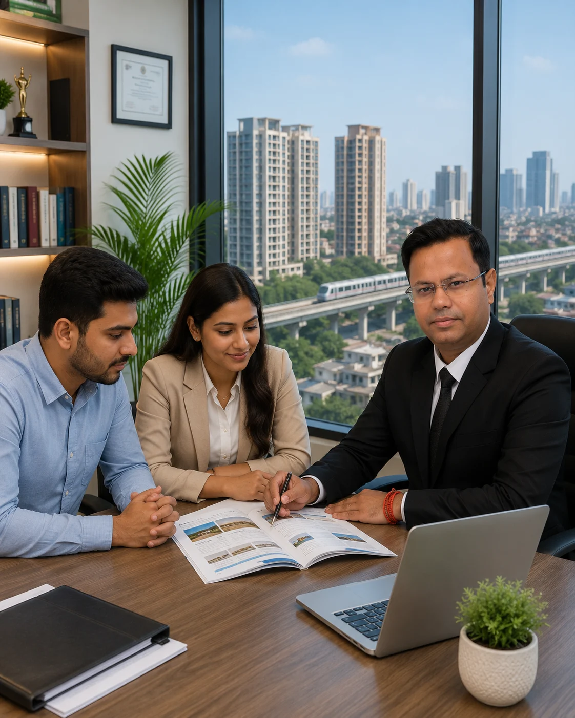MBBS consultant in Ghaziabad guiding a NEET student and parents
