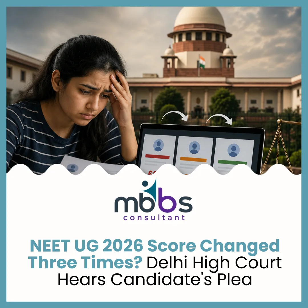 NEET UG 2026 Score Changed Three Times? Delhi High Court Hears Candidate’s Plea