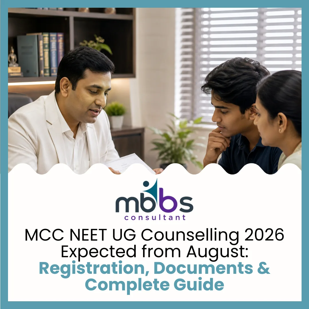 MCC NEET UG Counselling 2026 Expected from August: Registration, Documents & Complete Guide