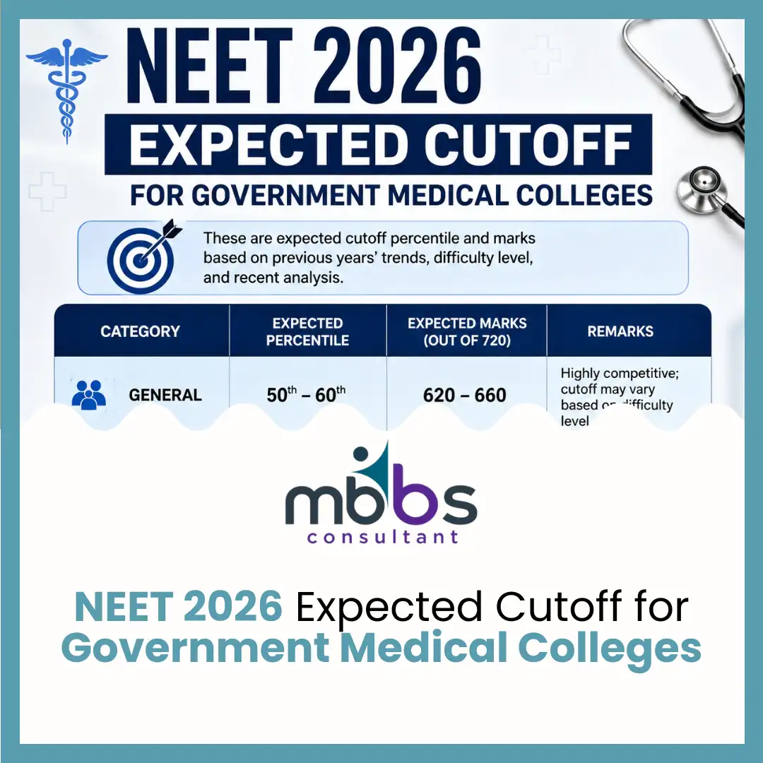 NEET 2026 Expected Cutoff for Government Medical Colleges